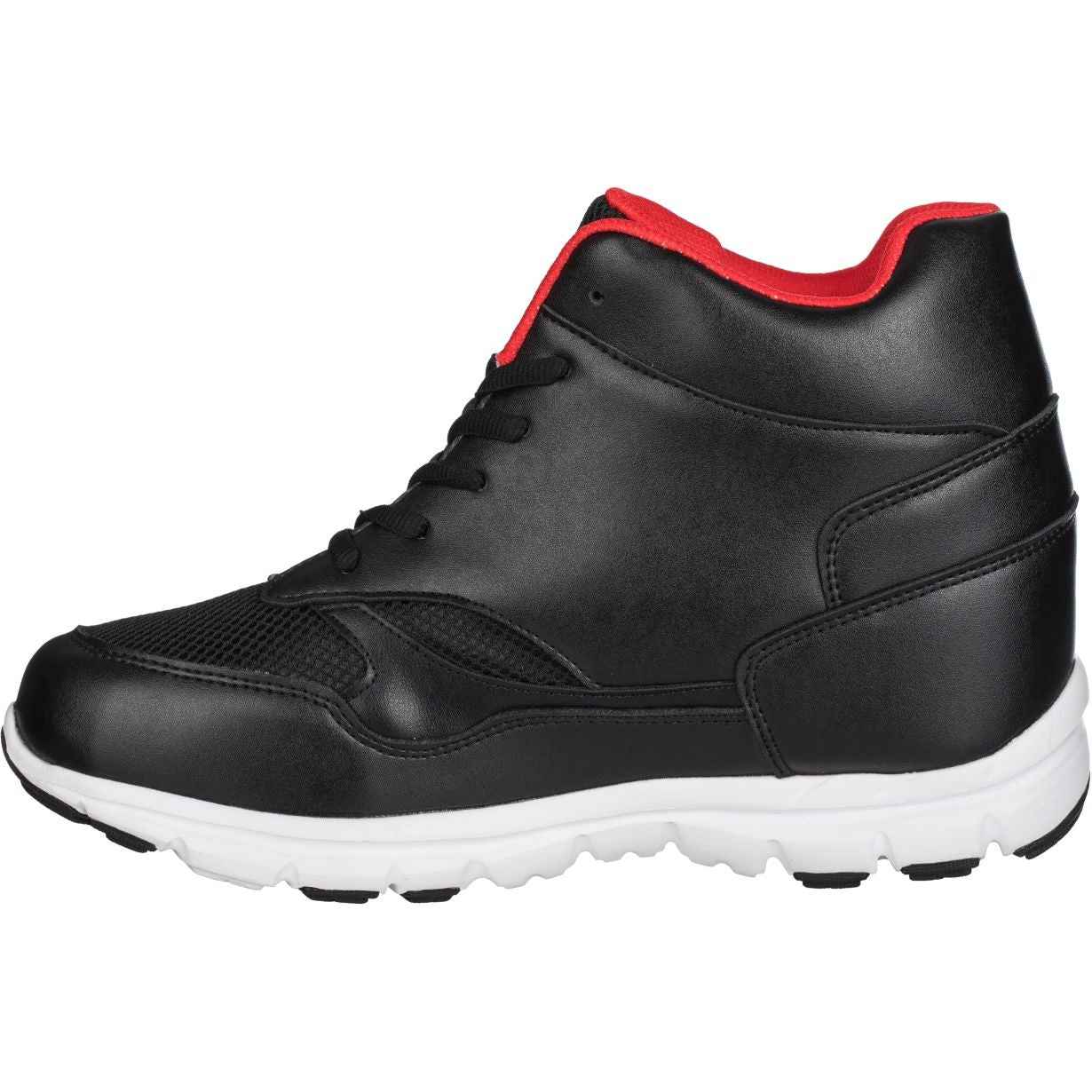 CALTO Leather High-Top Sneakers - Four Inches - G3332 Tallmenshoes.com