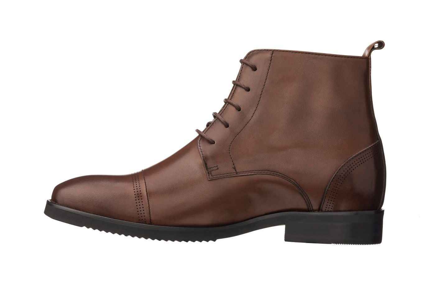 CALTO - K28004 - 2.8 Inches Taller (Dark Brown) Tallmenshoes.com