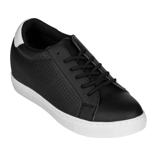 CALTO - H0831 - 2.6 Inches Taller (Black) - Lightweight Tallmenshoes.com