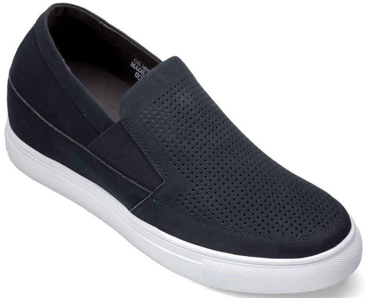 CALTO - G63892 - 3 Inches Taller (Navy) - Lightweight Tallmenshoes.com