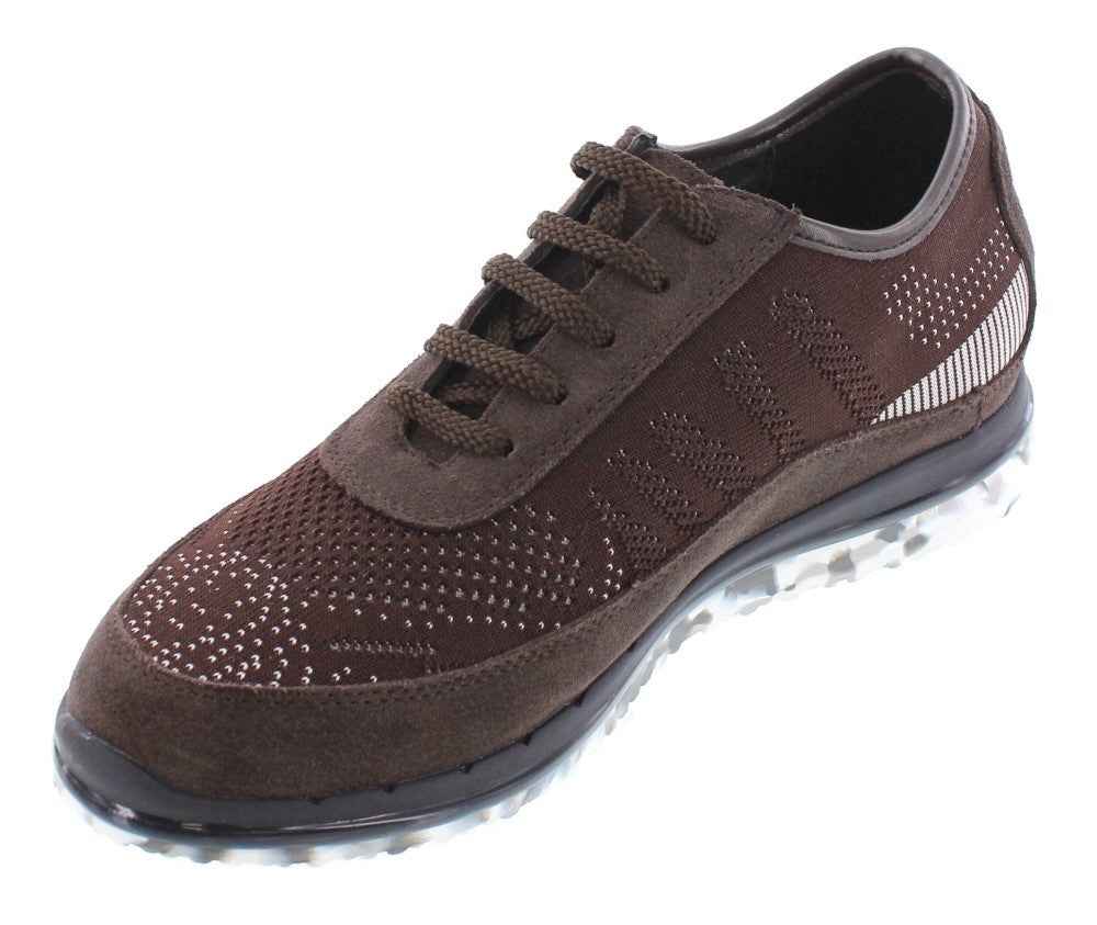 TOTO - D22035 - 2.4 Inches Taller (Brown) - Lightweight Tallmenshoes.com