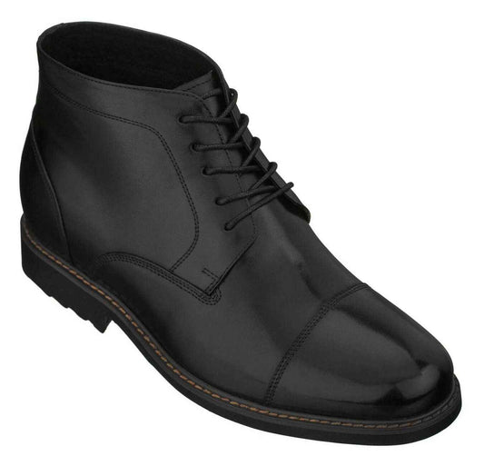 CALTO - Y41080 - 3.2 Inches Taller (Black) Tallmenshoes.com