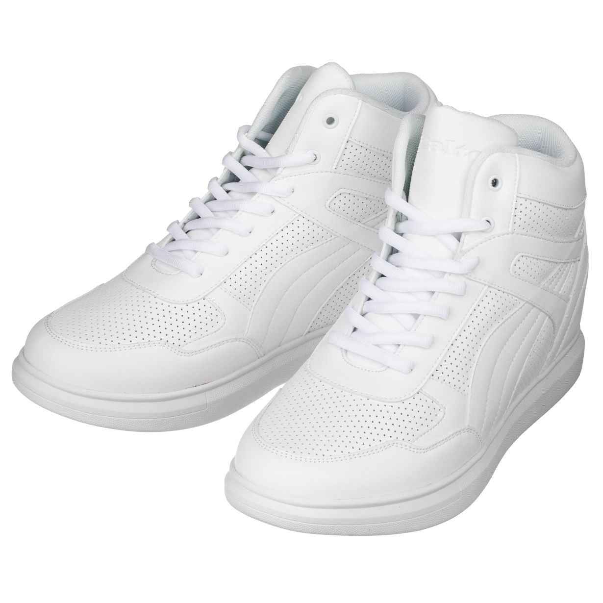CALTO - H71904 - 3.8 Inches Taller (White) Tallmenshoes.com