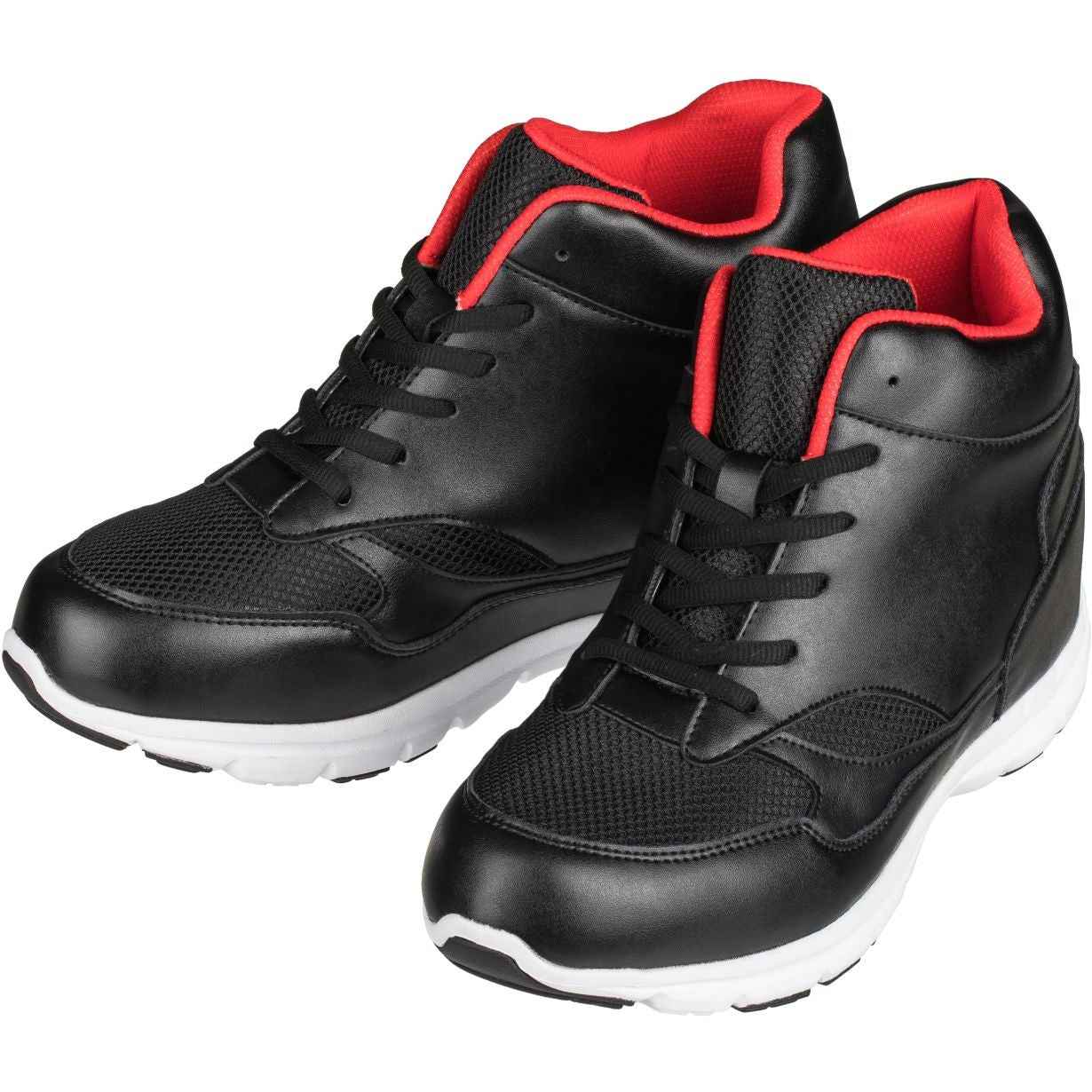 CALTO Leather High-Top Sneakers - Four Inches - G3332 Tallmenshoes.com