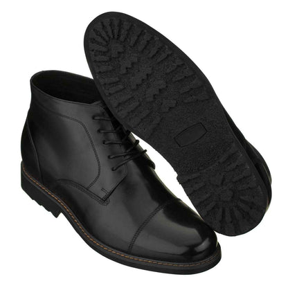 CALTO - Y41080 - 3.2 Inches Taller (Black) Tallmenshoes.com